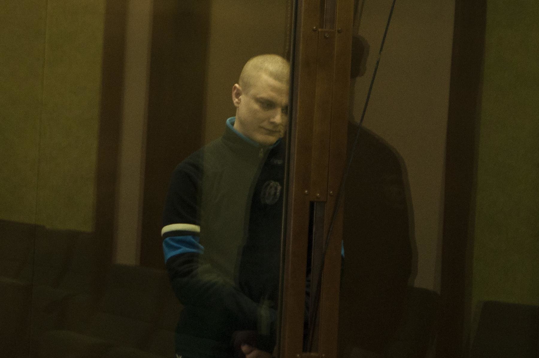 Михаил Саплинов на оглашении приговора