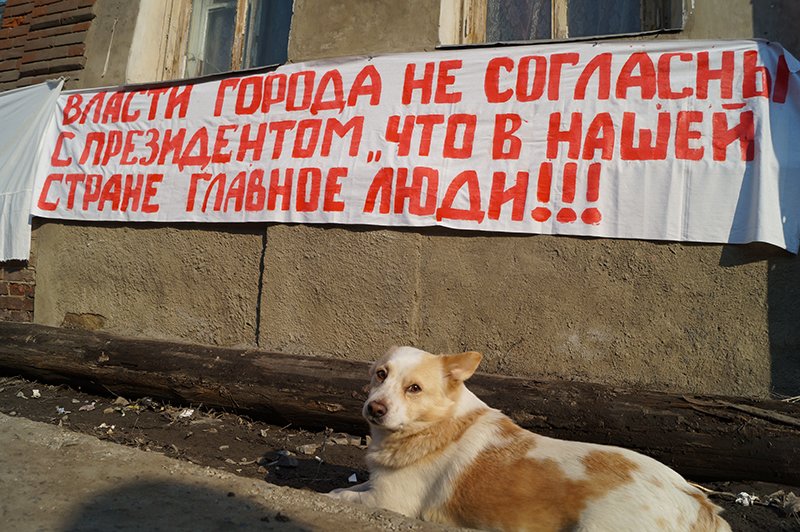В Белгороде последние нерасселённые жильцы домов с улицы Победы начали голодовку (фото) - фото 3