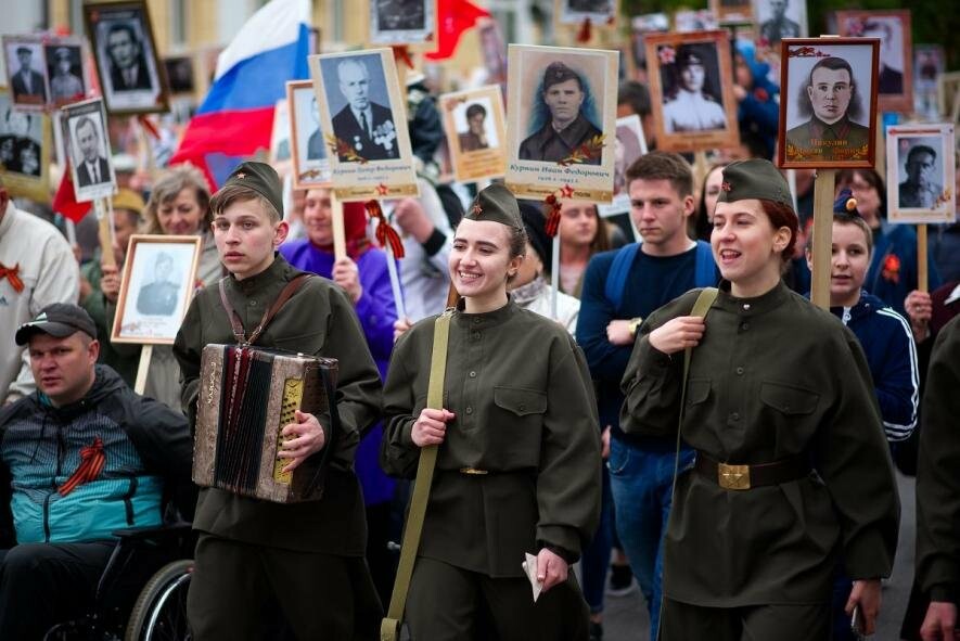 Фото Путина Бессмертный Полк