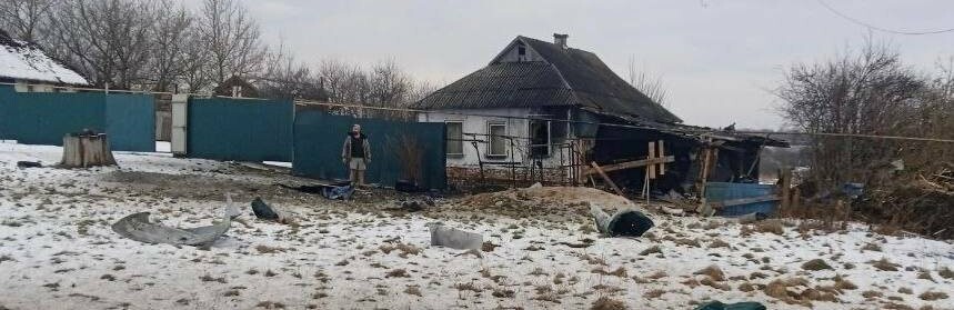 После обстрела Краснояружского района эвакуировали многодетную семью