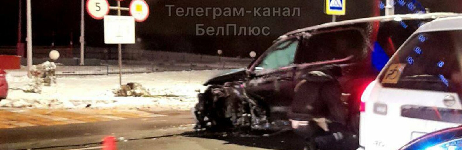В Белгородском районе отлетевший при столкновении иномарок бампер повредил проезжавшую «Тойоту»