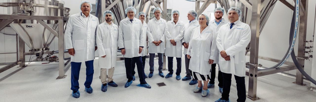 На белгородском предприятии  «Полисинтез» открылись два новых производственных участка по выпуску фармацевтических субстанций