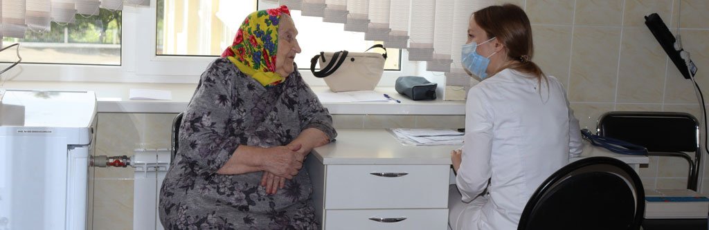 «Поезд здоровья» медцентра «Поколение» побывал в Новооскольском доме-интернате для престарелых и инвалидов