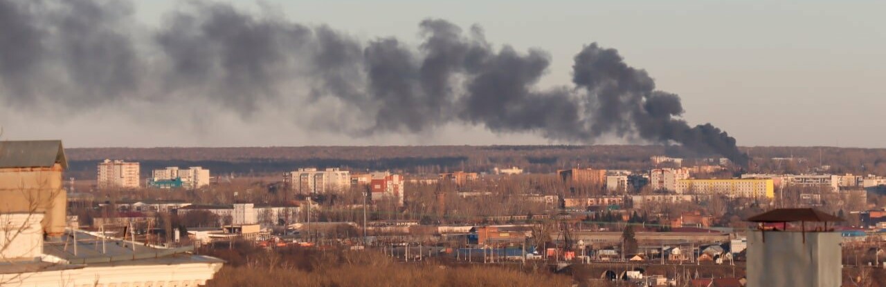 Пожар на курском аэродроме после атаки ВСУ тушили больше суток