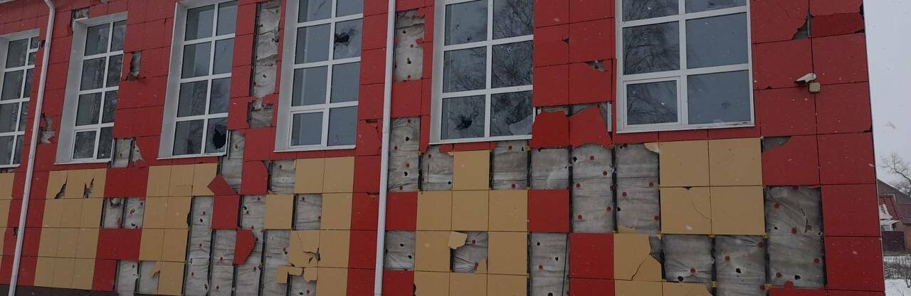 Последствия обстрела Шебекинского округа Белгородской области. Фото