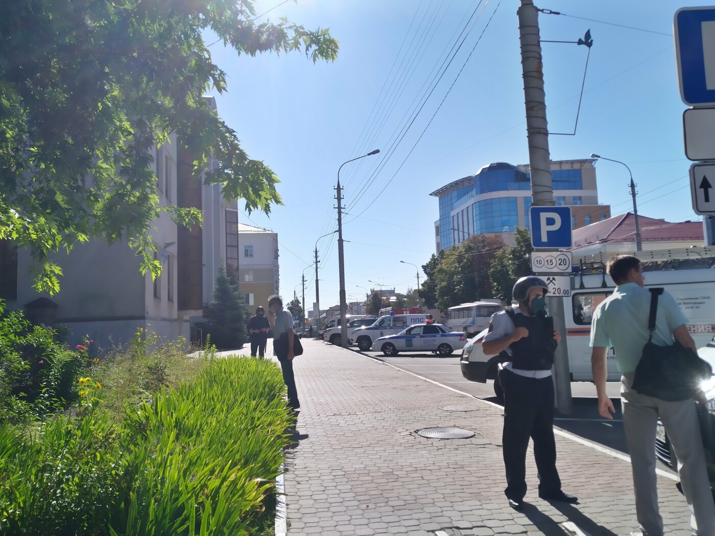 В Белгороде спецслужбы оцепили здание телецентра
