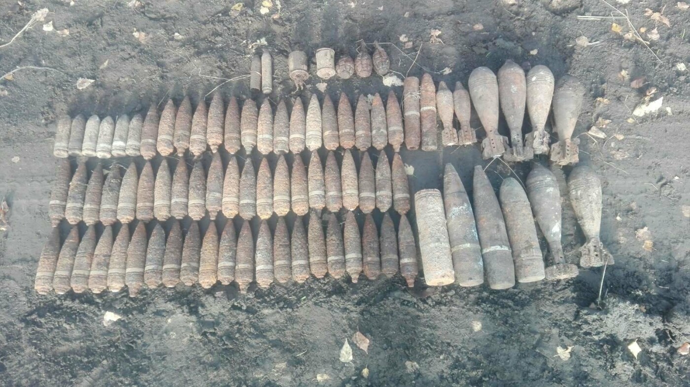 Под Белгородом нашли склад боеприпасов времён войны