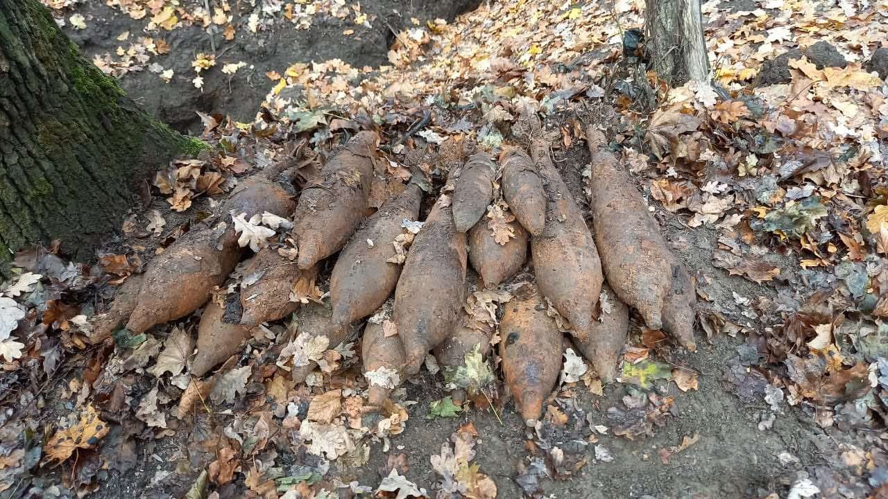 Под Белгородом нашли склад боеприпасов времён войны