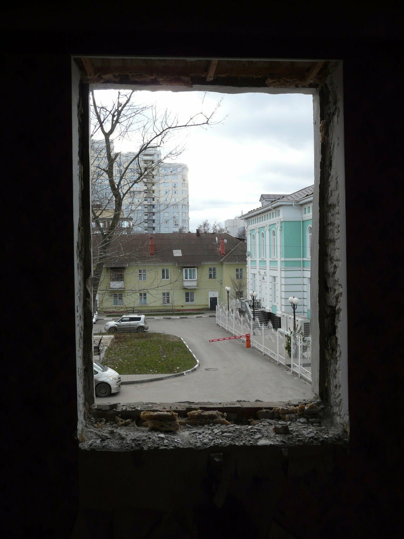 Двухэтажки в исторической части Белгорода