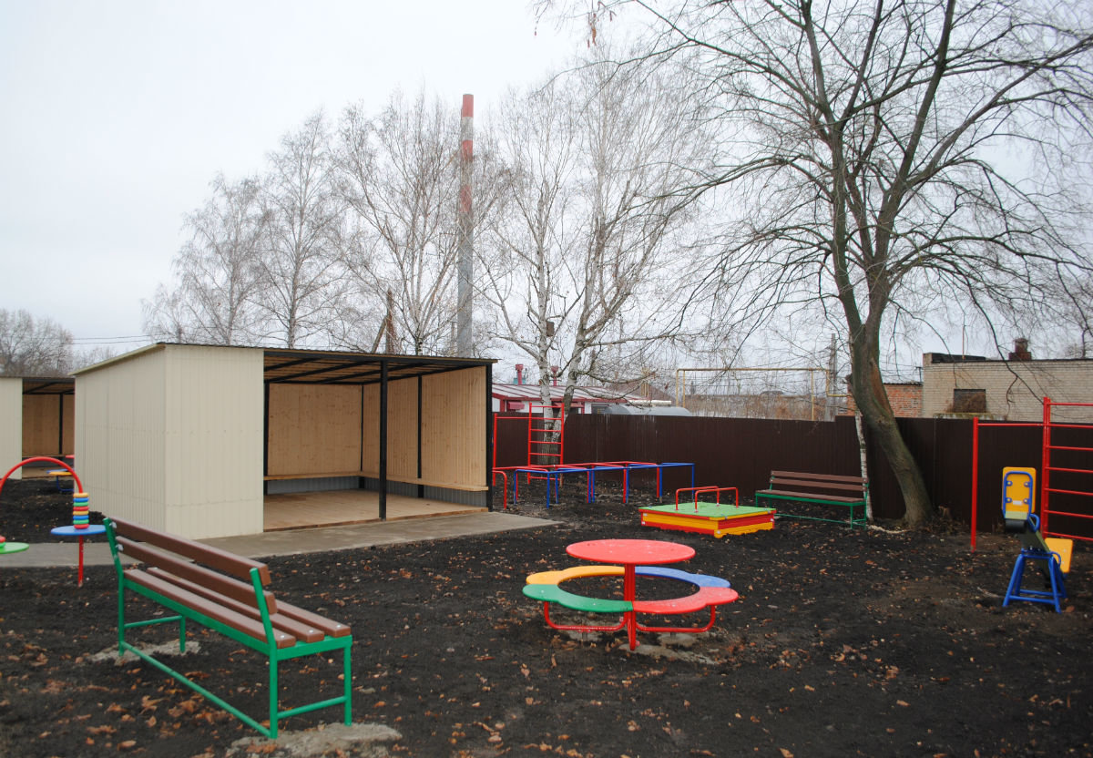 открытие после капремонта детского сада в Бирюче