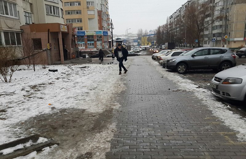 Белгородскую область накрыл ледяной дождь