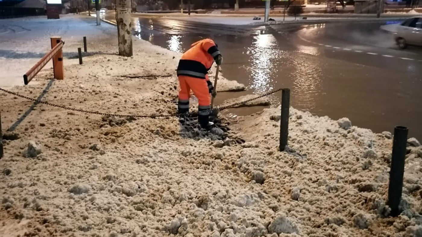 Уборка снега в Белгороде