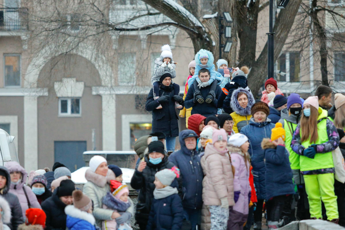 Парад Дедов Морозов – 2020 в Белгороде