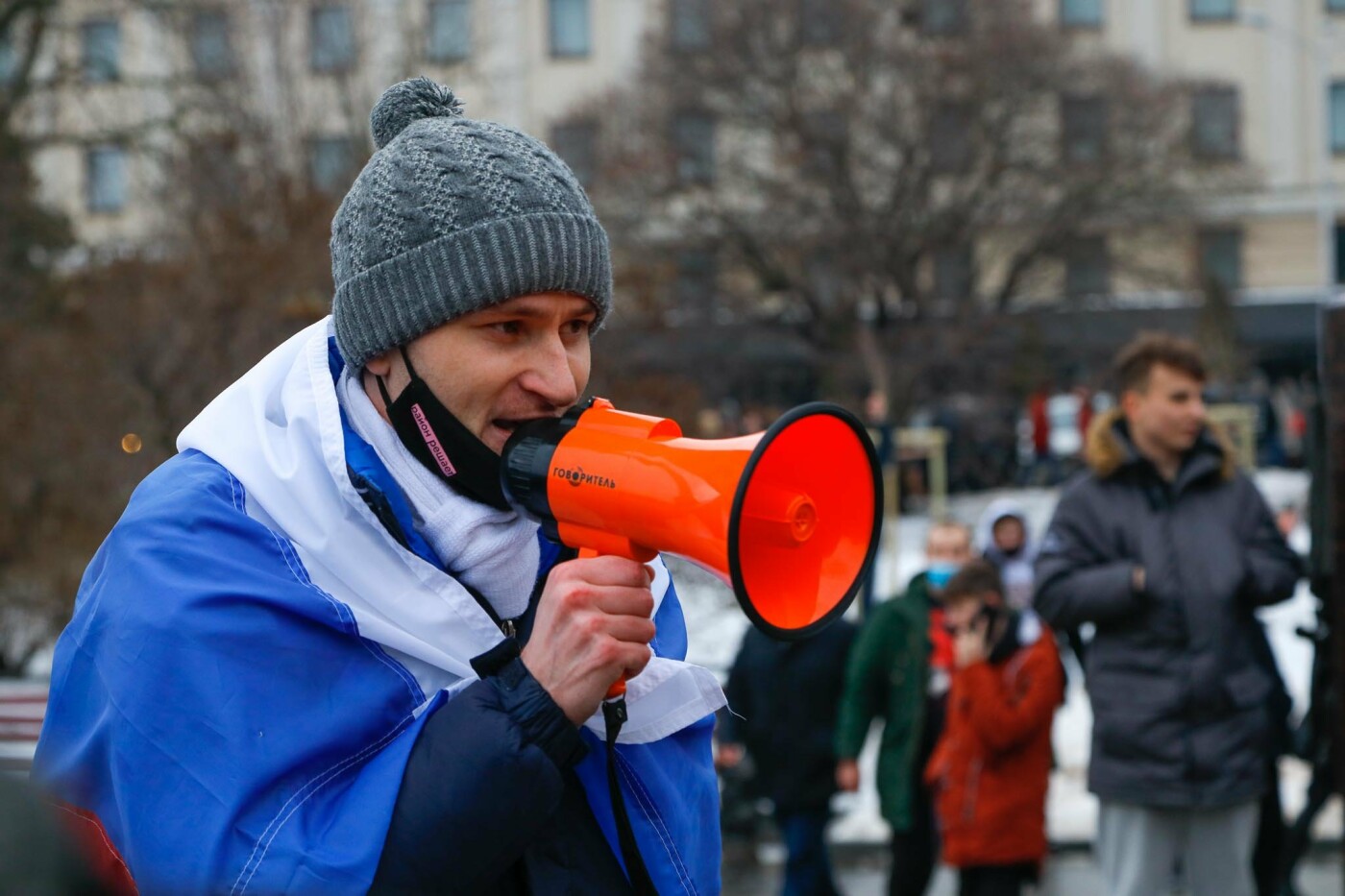 Митинг в поддержку Алексея Навального в Белгороде