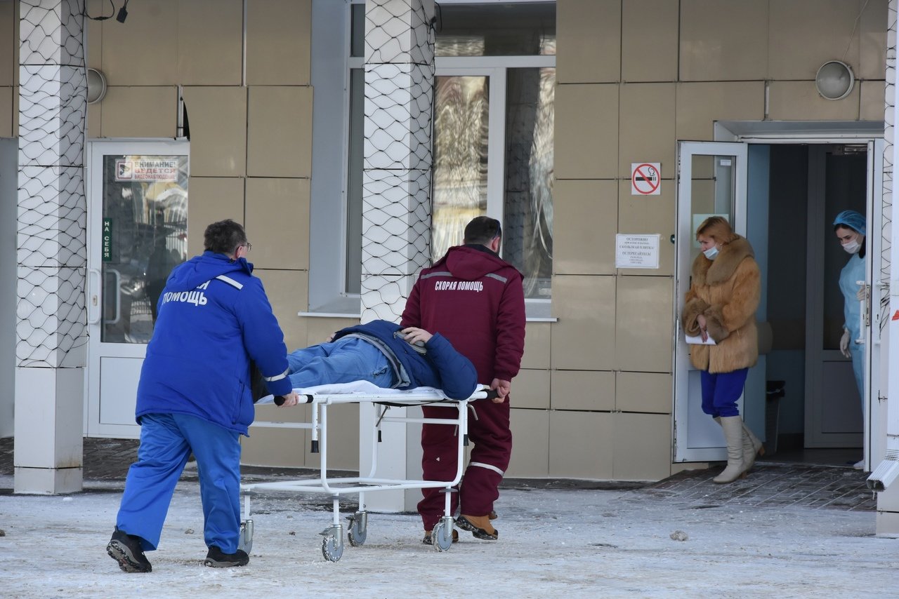 В Белгород на вертолёте доставили пациента с инфарктом