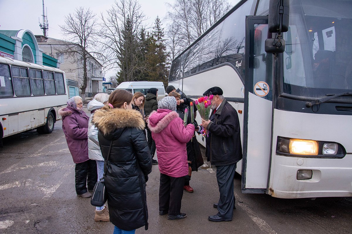 «Красный» автобус в Белгороде