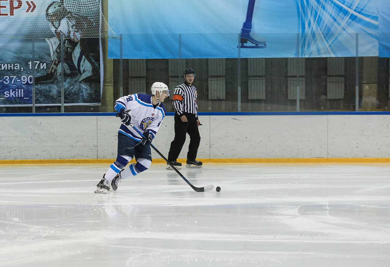 Игра МХ «Белгород» и «Рязань-ВДВ» в Белгороде