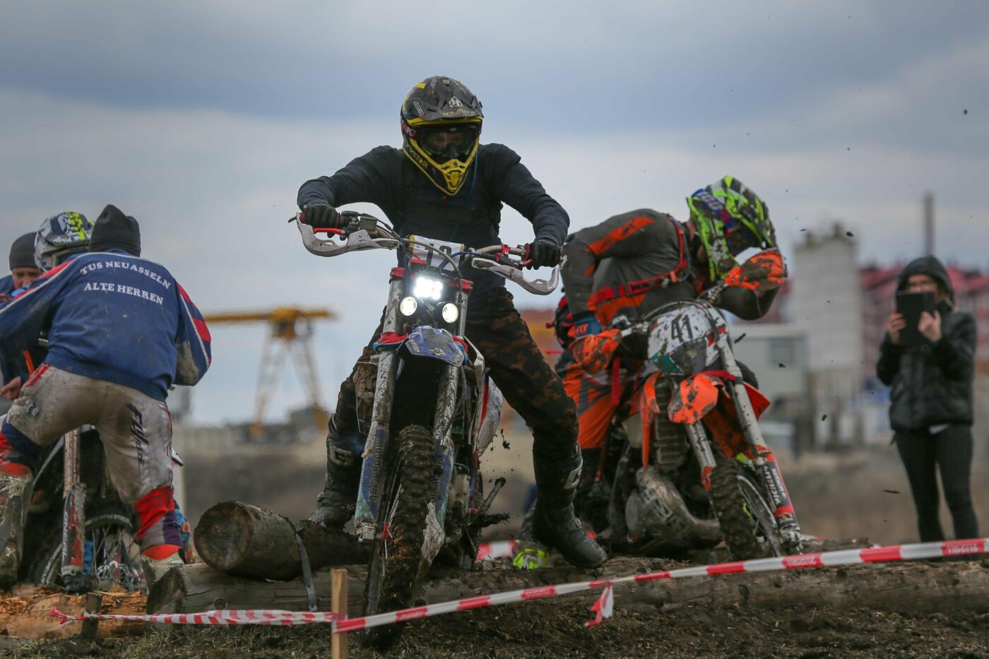Соревнования по мотокроссу в Белгороде