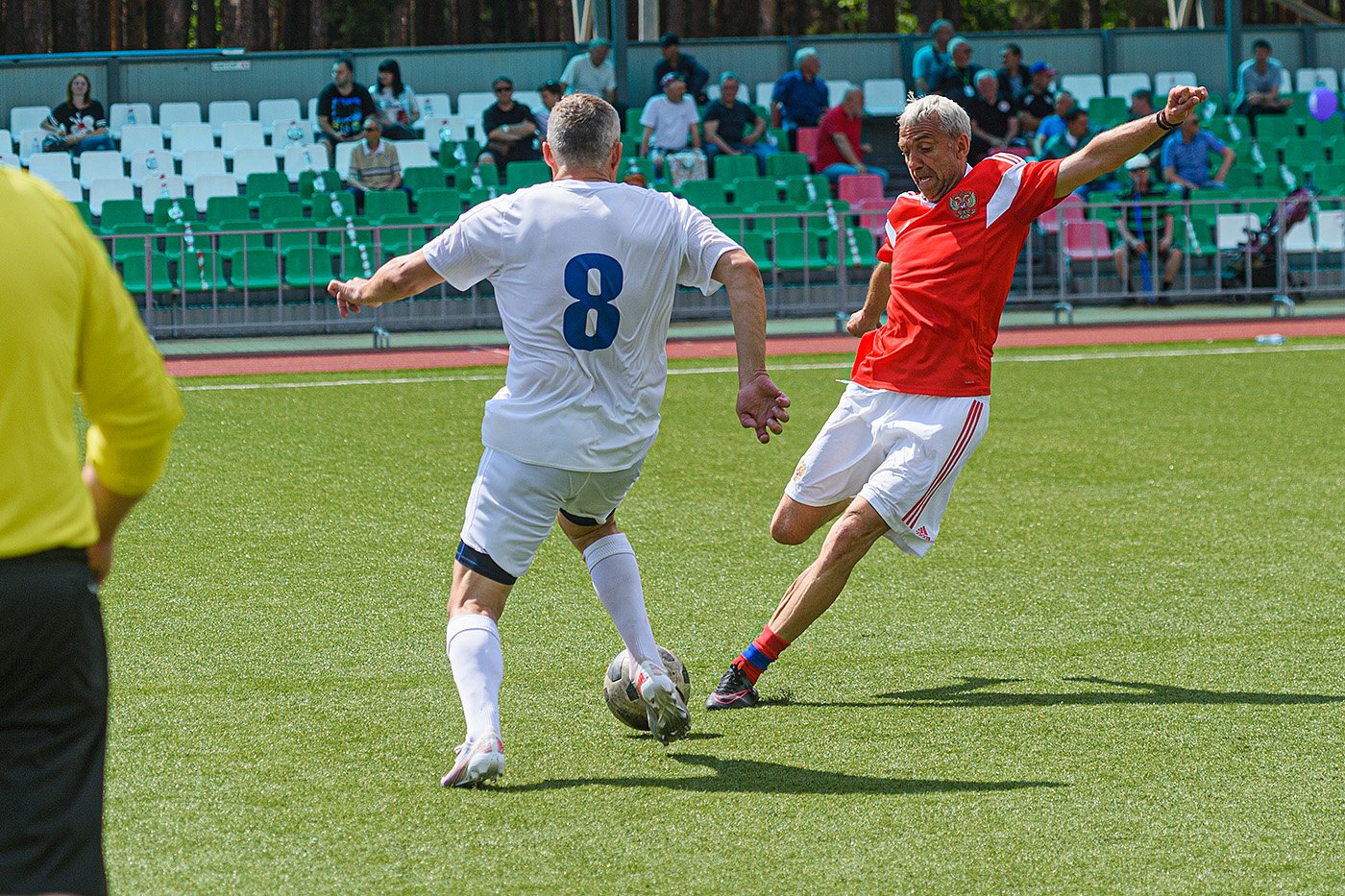 Представительный ветеранский Всероссийский турнир по футболу в Шебекине