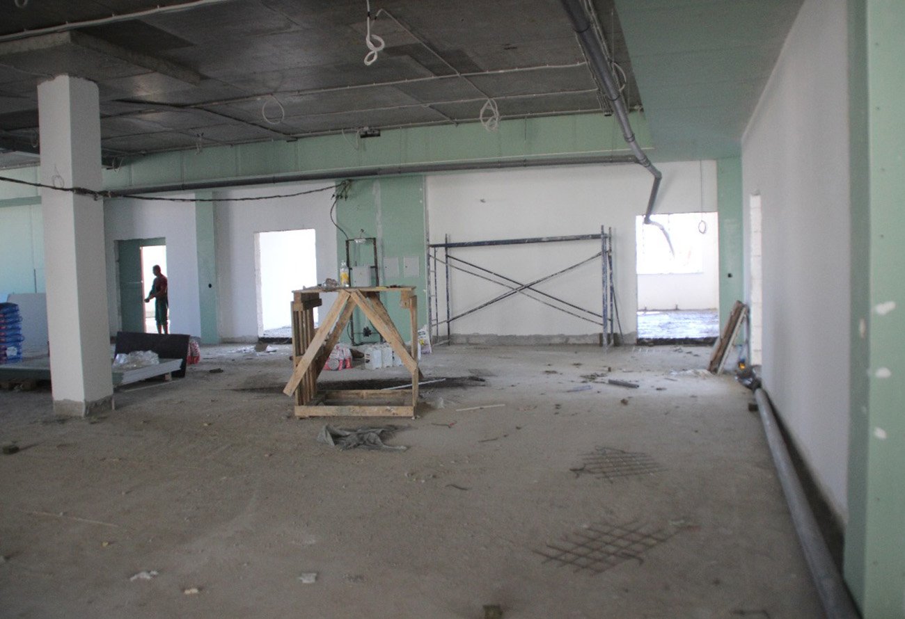 Строительство новой школы под Белгородом