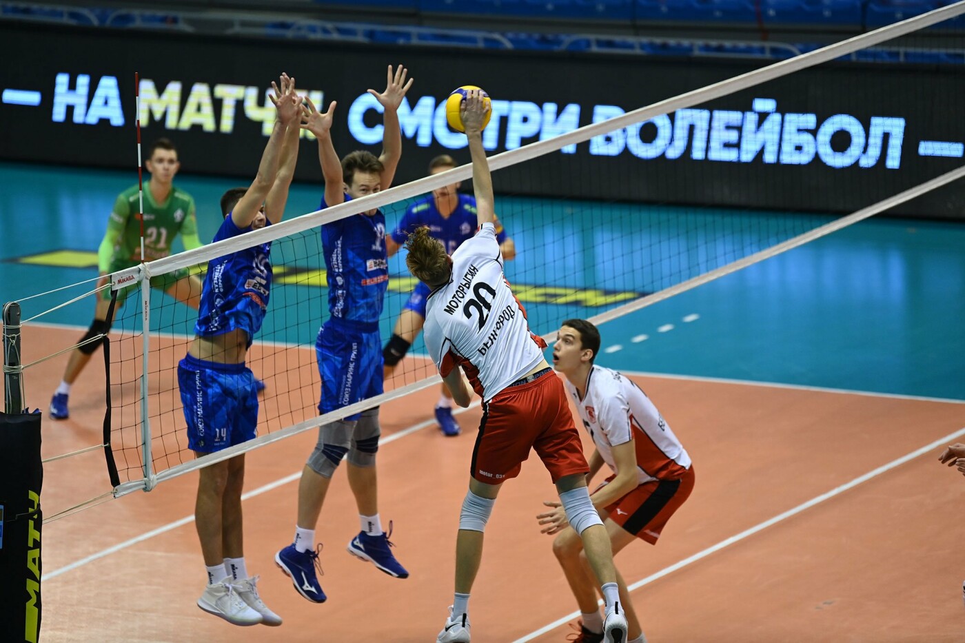 Игра ВК «Белогорье-2» (Белгород) и «Динамо-Олимп» (Москва)