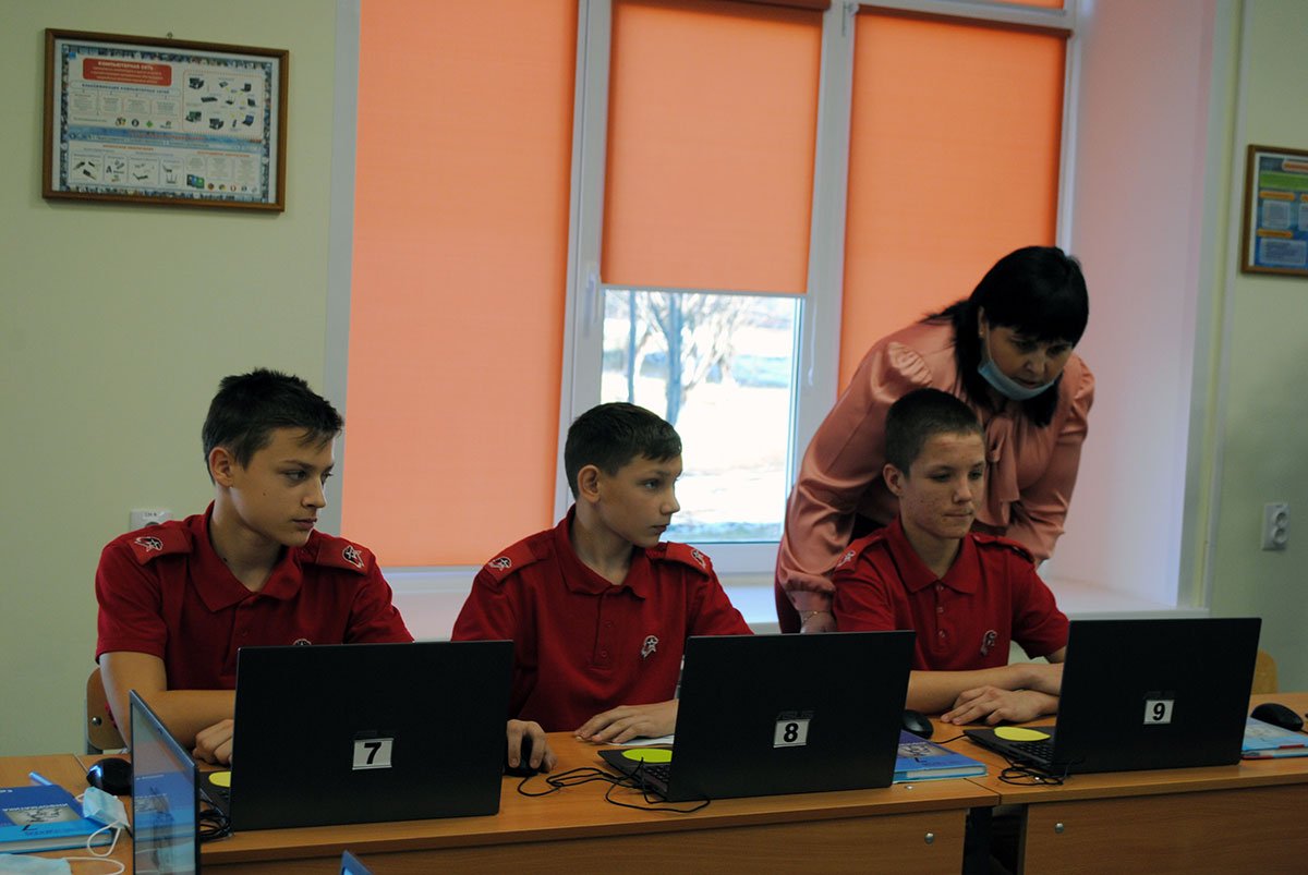 открытие IT-класса в сельской школе