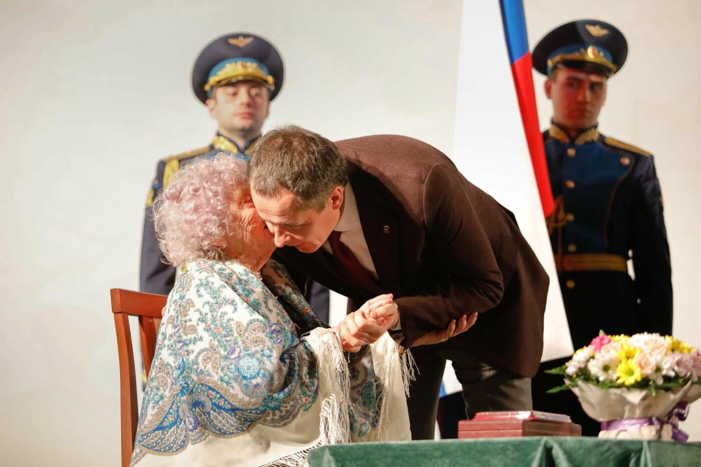 Празднование 100-летия Марии Колтаковой в Белгороде