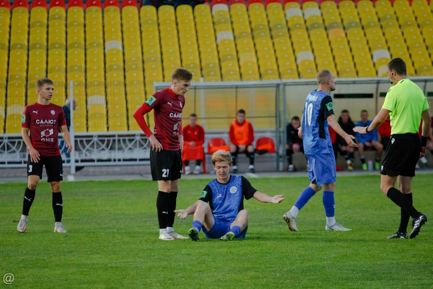 Игра ФК «Салют Белгород» и «Коломна» в Белгороде