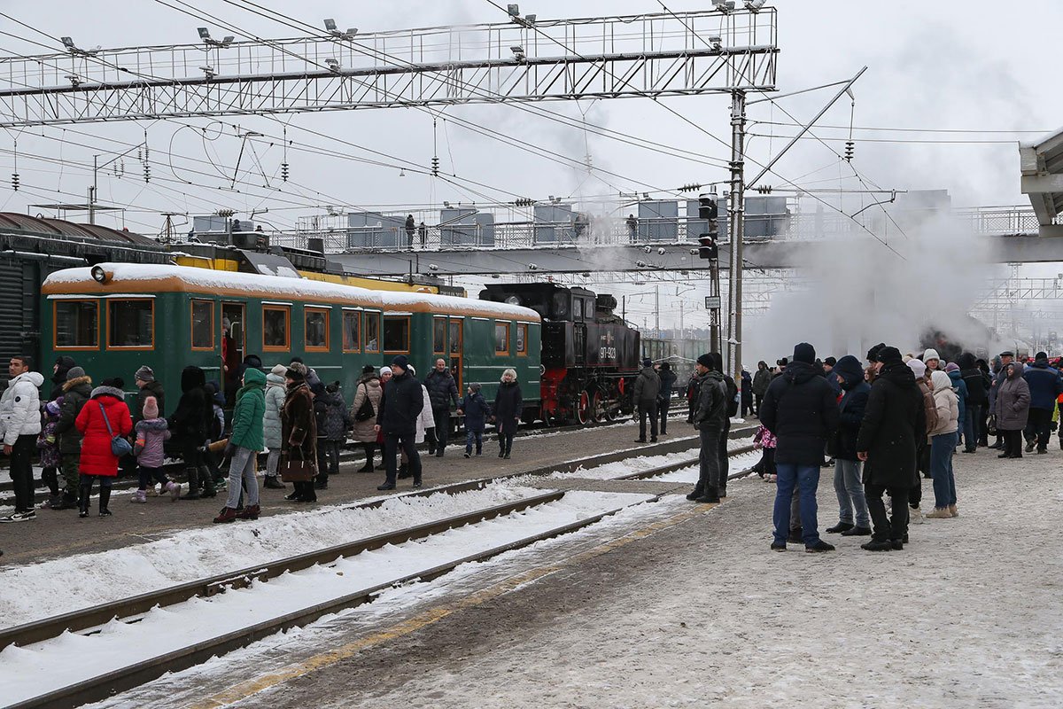 В Белгородской области запущен ретропоезд по «Дороге мужества»