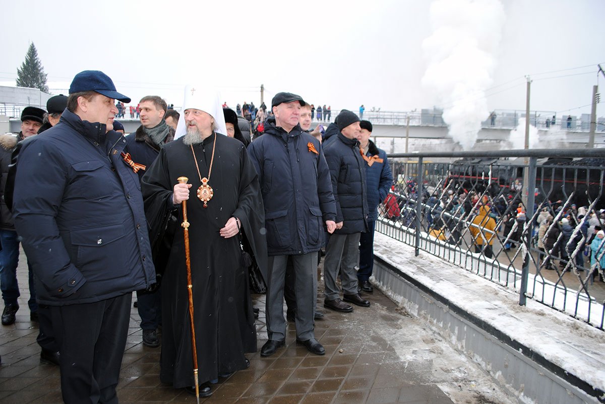 В Белгородской области запущен ретропоезд по «Дороге мужества»