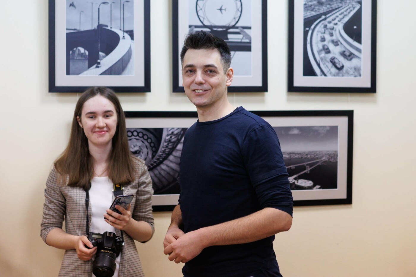 Открытие выставки виртуальной фотографии Романа Однорала в Белгороде