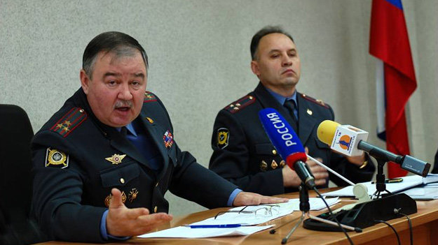 Юрий Хлудеев в 2011 году на пресс-конференции после митинга на Свято-Троицком бульваре