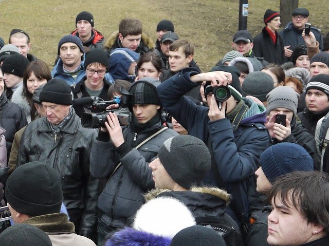 Акция протеста в Белгороде, 2011 год