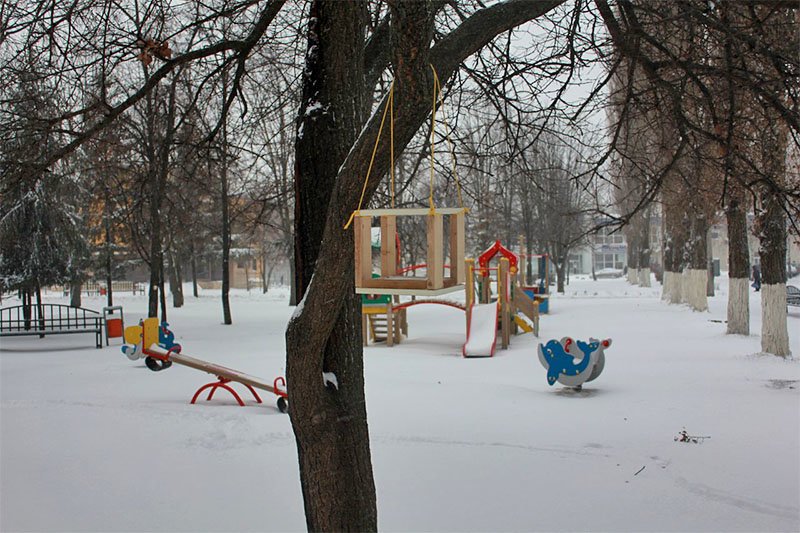 В предновогодние выходные Белгород полностью покрылся снегом (фото) - фото 8