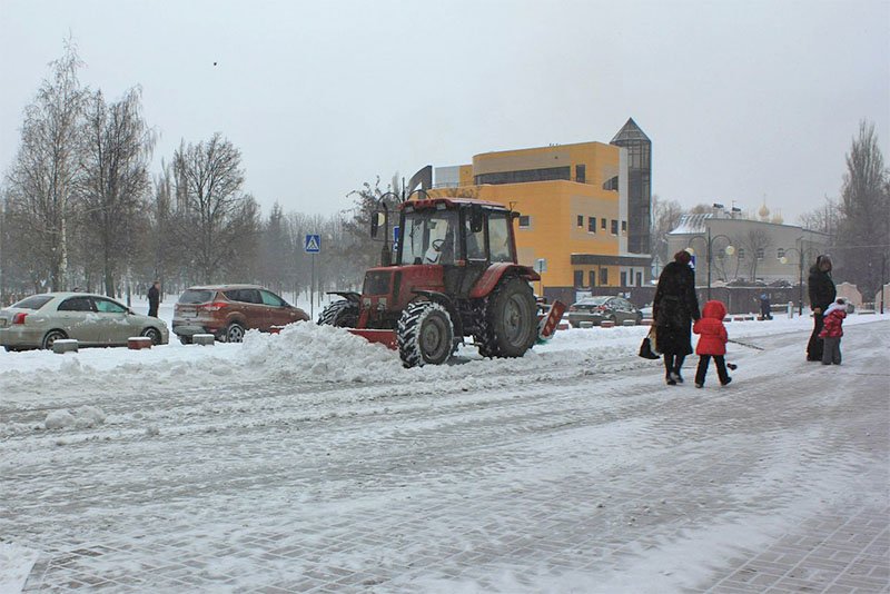 В предновогодние выходные Белгород полностью покрылся снегом (фото) - фото 2
