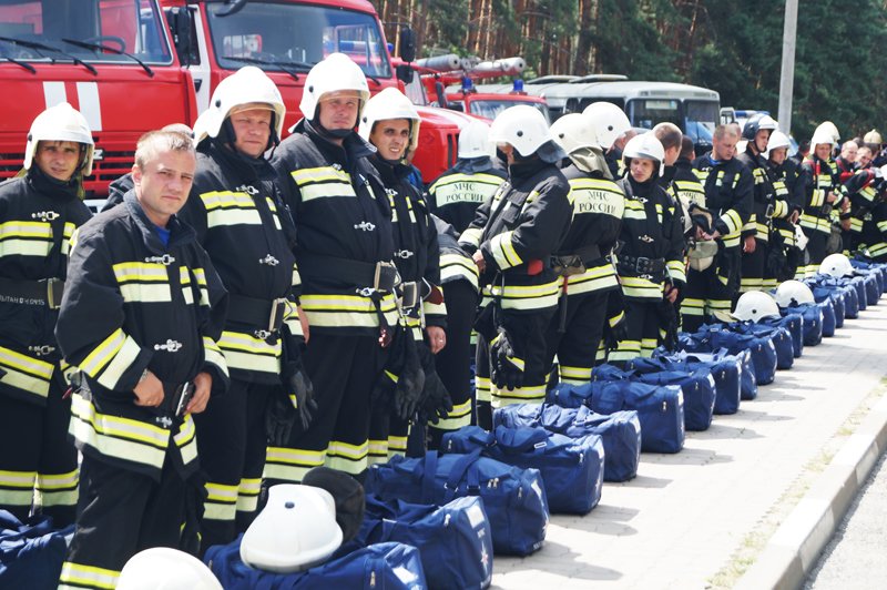 Белгородские спасатели продемонстрировали готовность к ликвидации последствий авиакатастрофы (фото) - фото 1