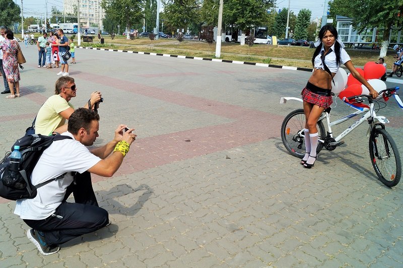 В Белгороде устроили велодевичик (фото) - фото 6