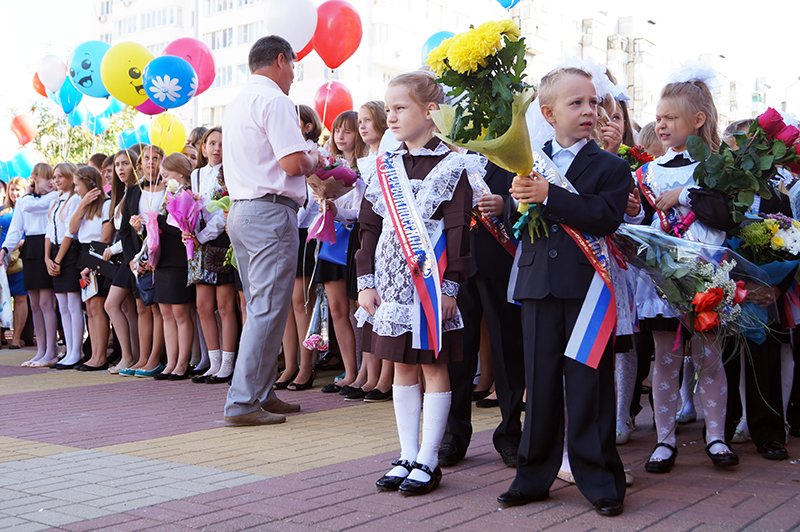 Больше четырёх тысяч белгородских первоклашек переступили в этом году пороги школ (фото) - фото 1