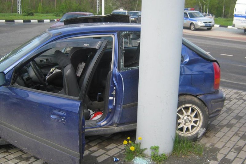 В Белгороде не разъехались автомобилистки на «Хондах» (фото) - фото 1